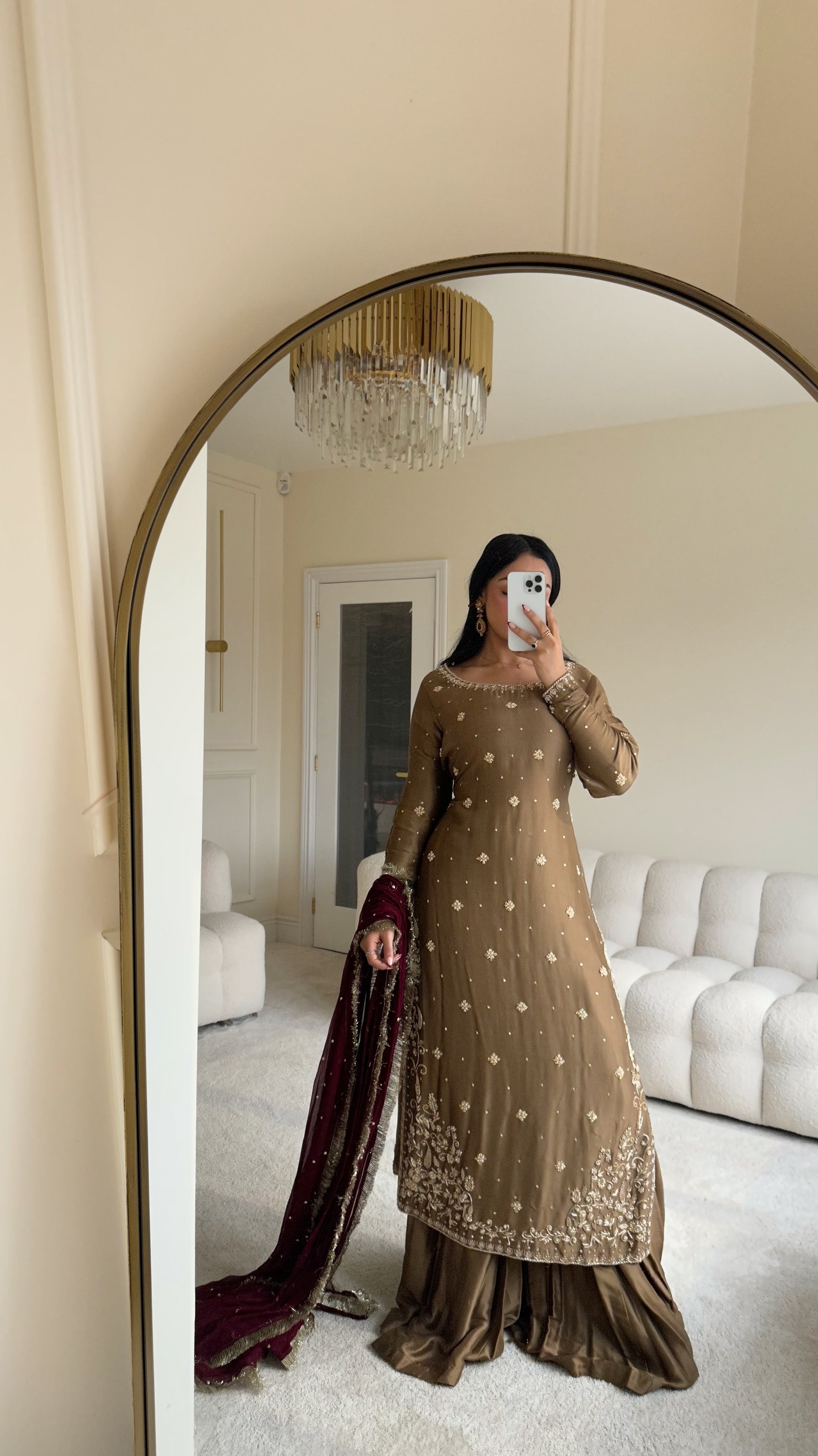 Pakistani wedding dress L